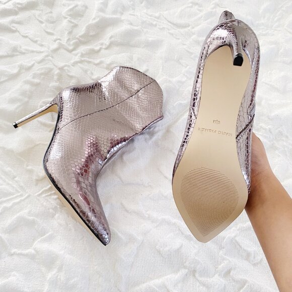 Marc Fisher Revati 2 Womens Pointed Toe Ankle Boots - Picture 7 of 7